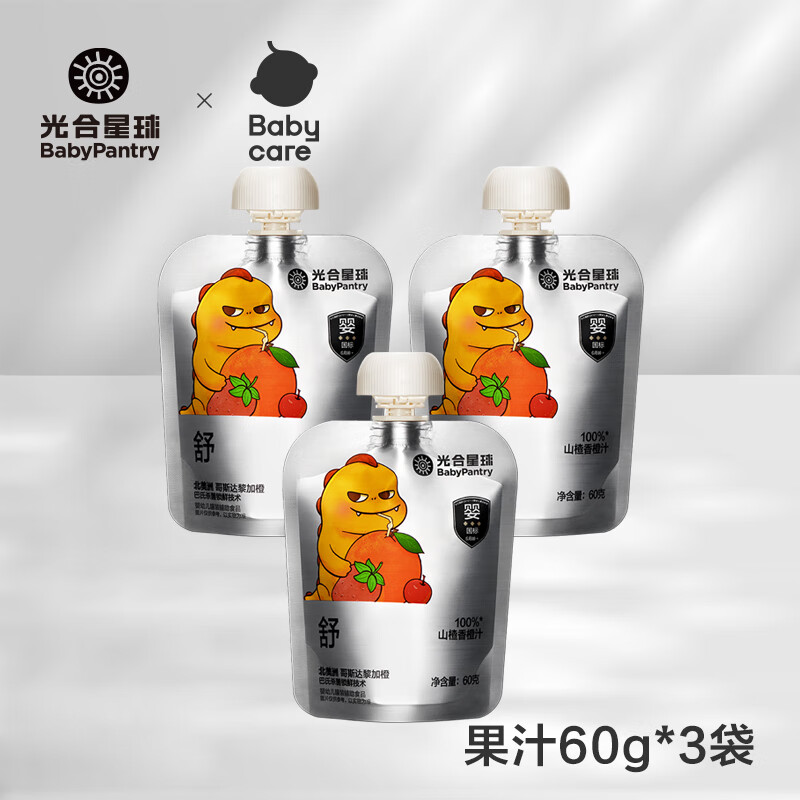 �������babycareӤ����ͯ��֭��ʳ������ˮ��֭����������Ʒ ɽ����֭60g*3�� ���װ