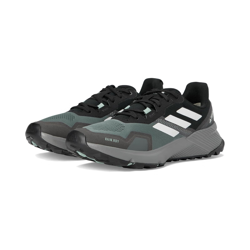 阿迪达斯 （adidas）女款透气防水登山鞋轻便舒适户外徒步运动鞋 Core Black/Crystal White/ 42.5