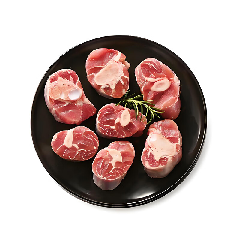 牧海肴原切战斧羊排净重1斤新鲜法式羊排羊肉手把肉烧烤清真羊肉生鲜 原切羊小腿块净重4斤