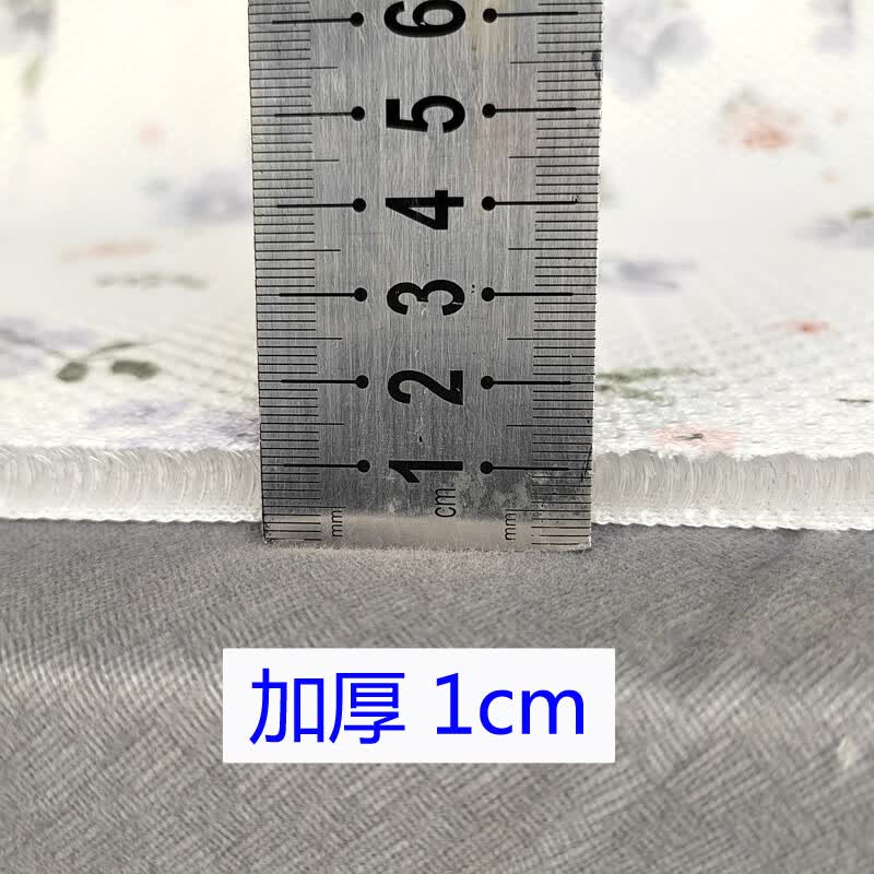 3D凉席防滑不粘身透气 防潮透气 折叠 夏季 空调可机洗 花色加厚1cm 单件装 200cm*180cm