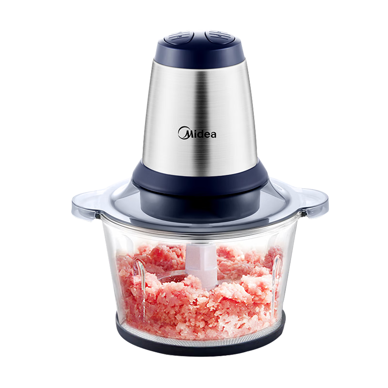美的絞肉機家用5L大容量電動多功能料理機攪拌機 碎肉機切菜絞餡全鋼絞肉機【純銅電機】 BL90R03