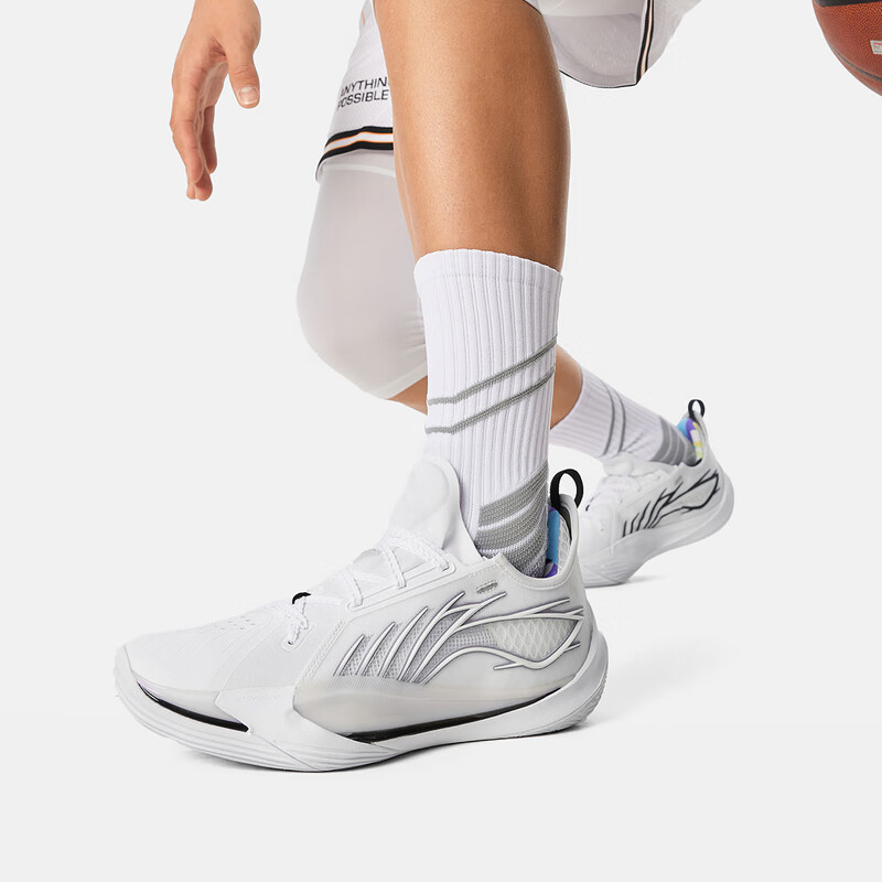 李宁音速13丨篮球鞋男鞋25春夏新款反光轻量高回弹专业比赛鞋ABAV025