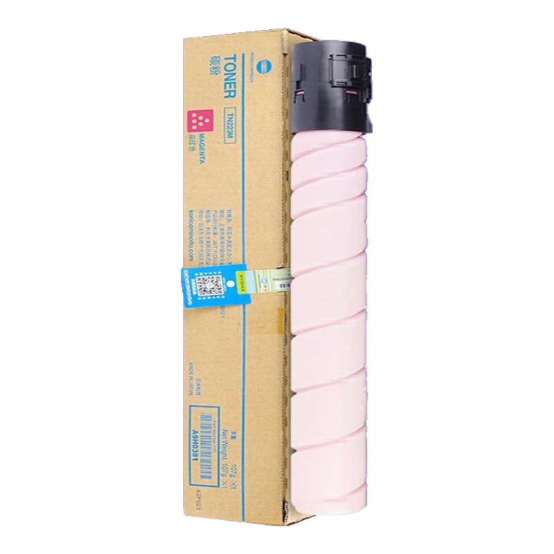 柯尼卡美能達(dá) TN223原裝粉盒 柯美C226/C266復(fù)印機原裝碳粉美能達(dá)墨盒粉倉CMYK TN223M紅色【高容20000印量,約374g】