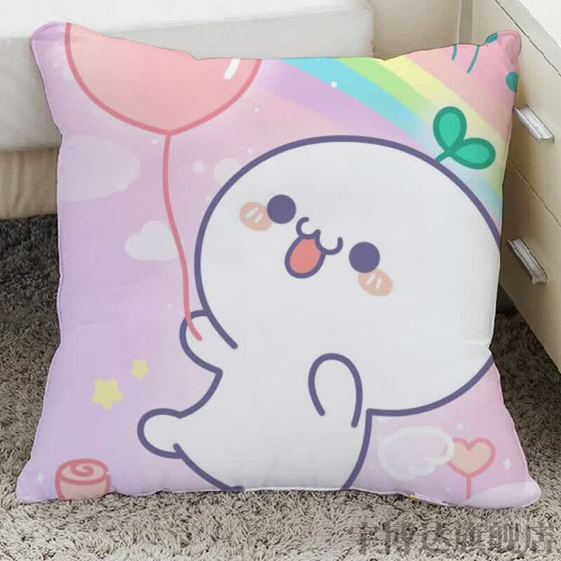 团子大家族 长草颜团子大家族定制抱枕头公仔玩偶二次元动漫毛绒等身