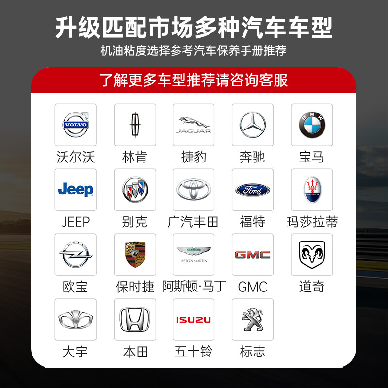 昆仑(KunLun)中国石油平安和顺 昆仑润滑全合成汽机油 5W-40 SN 4L 京东养车