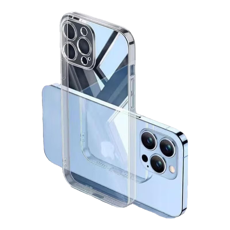 苹果16promax手机壳透明适用iPhone15保护套14plus/13/12/11防刮防摔透明壳全包XS/7/8 【透明防摔】不易发黄 苹果13