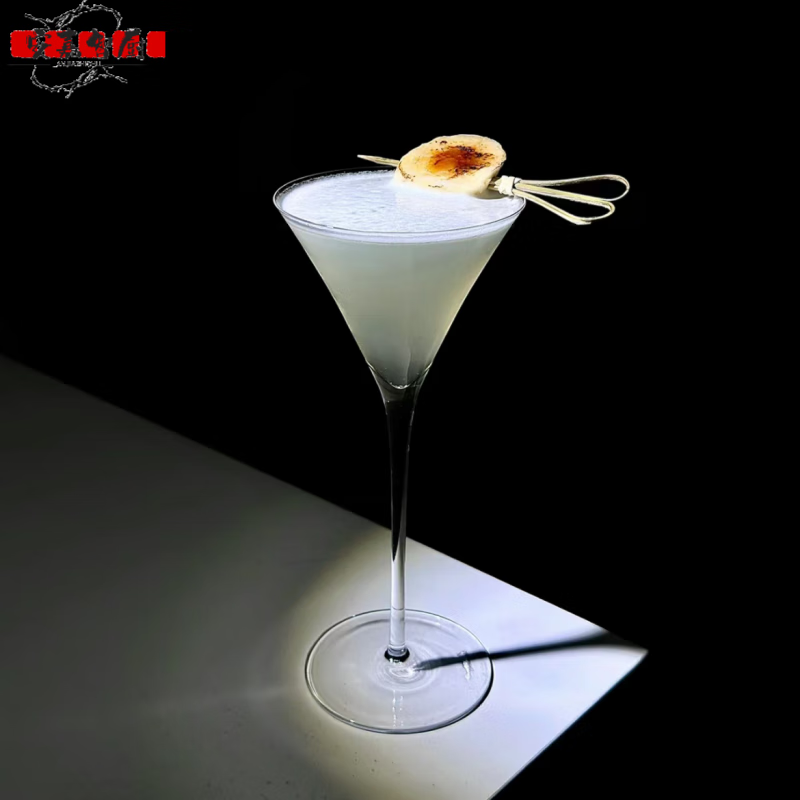 妙普樂高檔馬天尼杯雞尾酒杯三角杯日式木村系喇叭V型調(diào)酒師干馬天尼專 V型馬天尼-150.M.L