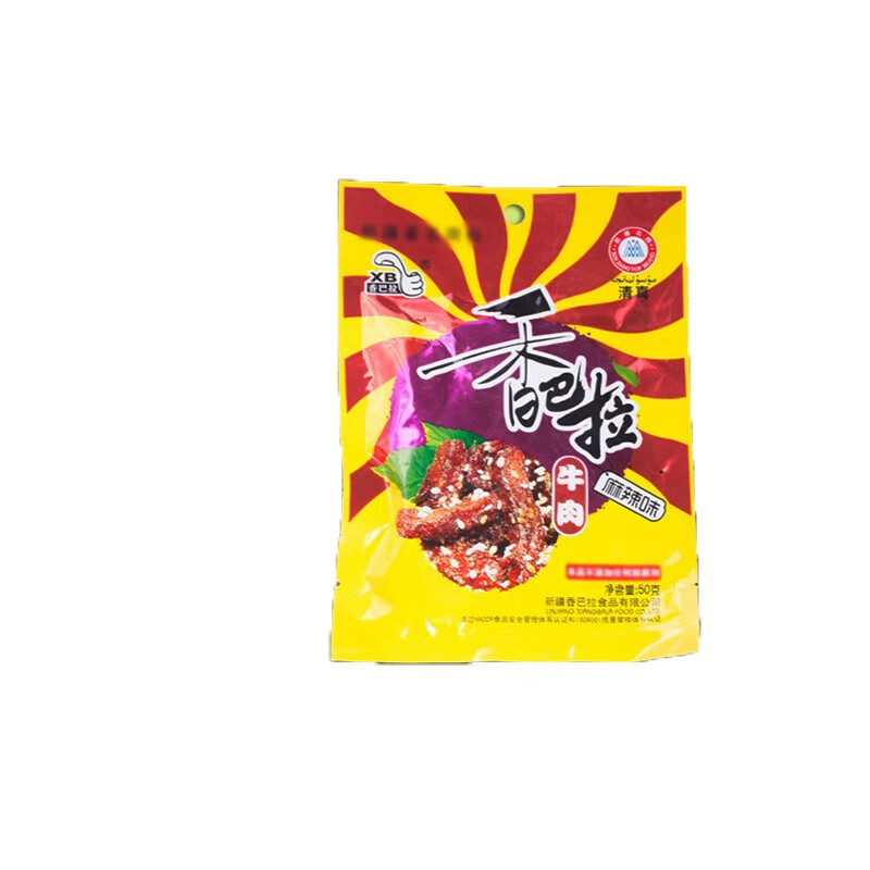 香巴拉 新疆牛肉干50g10袋 新疆烤肉醬鹵牛肉 麻辣香辣牛肉干 香辣味10包香巴拉.