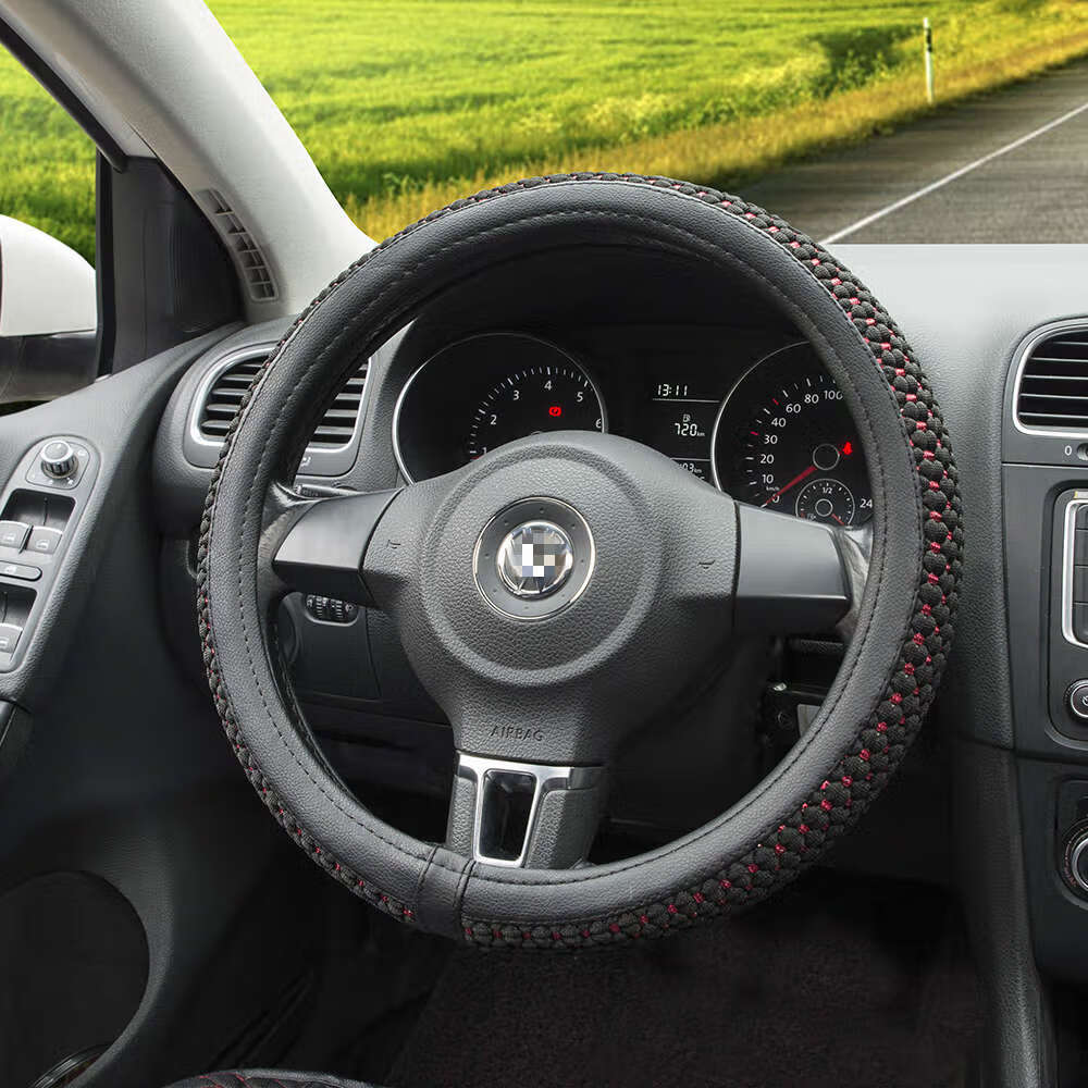 贤祥适配苏州金龙大客车夏季把套中通宇通公交车大货车方向盘套大号通