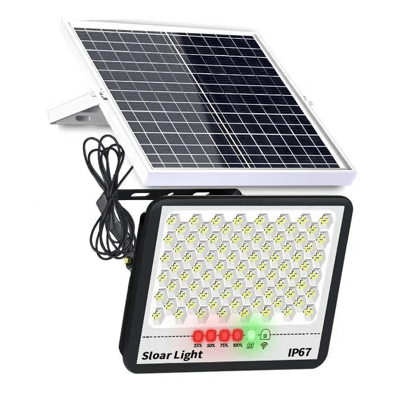 芗途2024新款太阳能灯照明灯家用户外庭院灯路灯300W5000W3000W10000W 单个灯(不带太阳能板和配件) 5米防水快充线+遥控+天黑自动亮