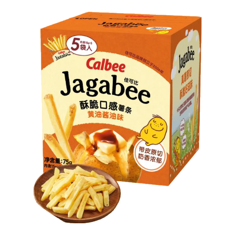 ���׵������ֱ�Calbee ���ͽ���ζ����75g ��15g*5�����ձ�����
