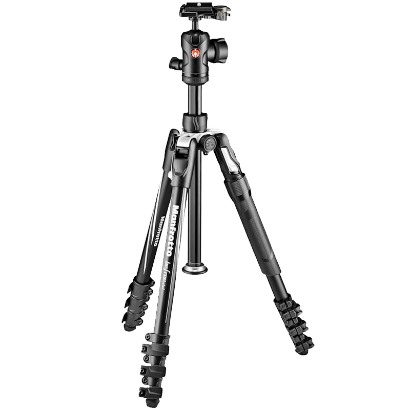 曼富图（Manfrotto）Befree 铝合金四节三脚架球形云台套装可拆独脚架稳定微单单反 承重9kg MKBFRLA4B-BHM 