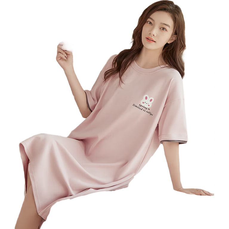 ���ڲ�����è�ˡ�100%���ޡ�Ůʿ˯��Ů�ļ�����˯ȹ����͸���г�����⴩�Ҿӷ� 256Ԫ��4��(��64Ԫ/��)