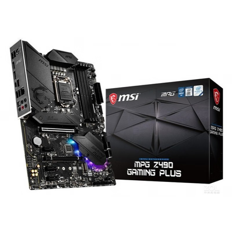 微星新到：全新原包MSI/微星 MPG Z490 GAMING PLUS 带2.5G 网卡