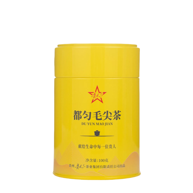 貴天下貴州2025年明前珍品都勻毛尖濃香型茶葉高山云霧綠茶100g一罐裝