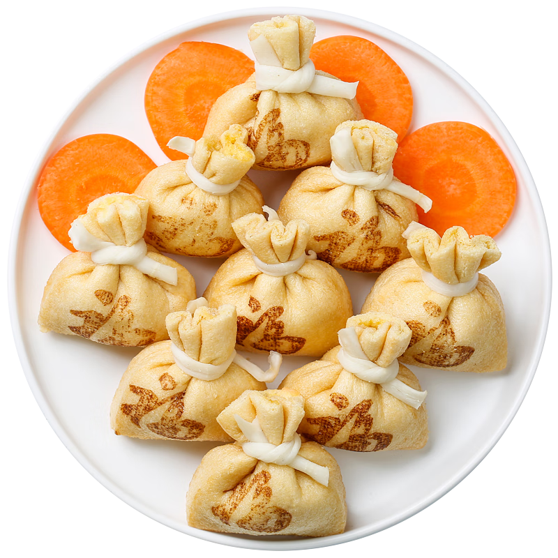 338 鱼籽海鲜福袋200g/包8个 火锅丸子关东煮麻辣烫食材