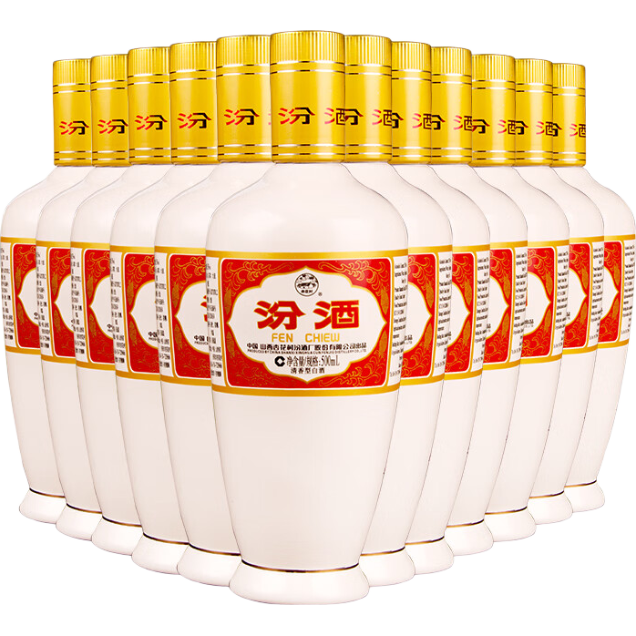 fenjiu/�ھ� ���ڰ״� 53�� ������ 12ƿ 500ml 854.05Ԫ(������)