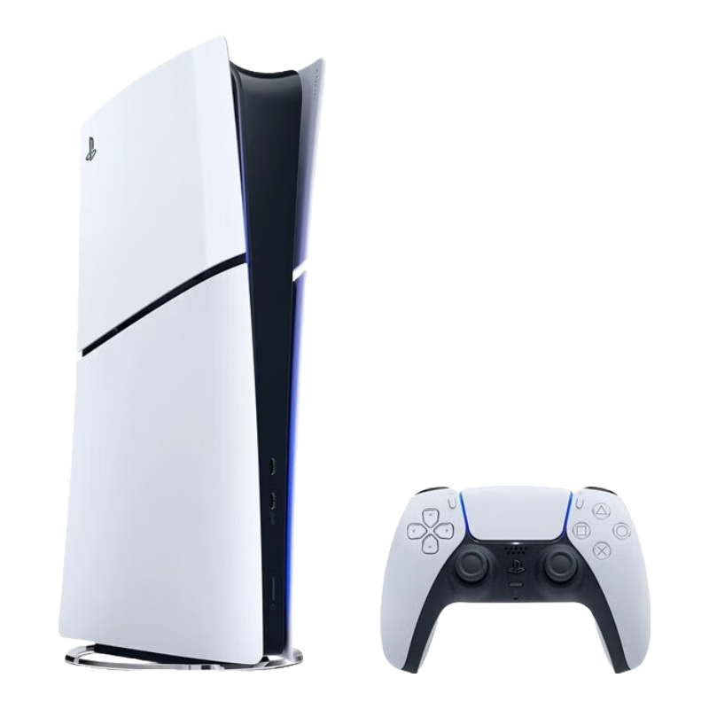 索尼(SONY)PlayStation 新款 PS5 slim主機 8K高清游戲機掌機禮物游戲機掌機 PS5 slim 數字版 單手柄