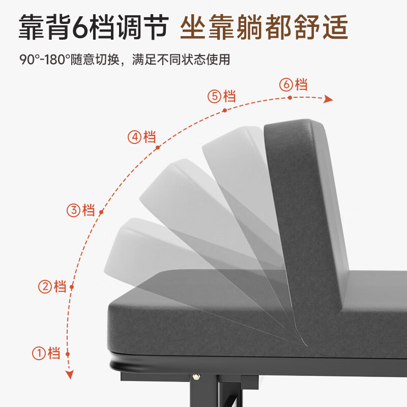 耐朴办公室午休折叠床单人躺椅家用硬板陪护行军床四折床简易午睡神器 【宽70/乳胶】加厚床垫-舒适四折