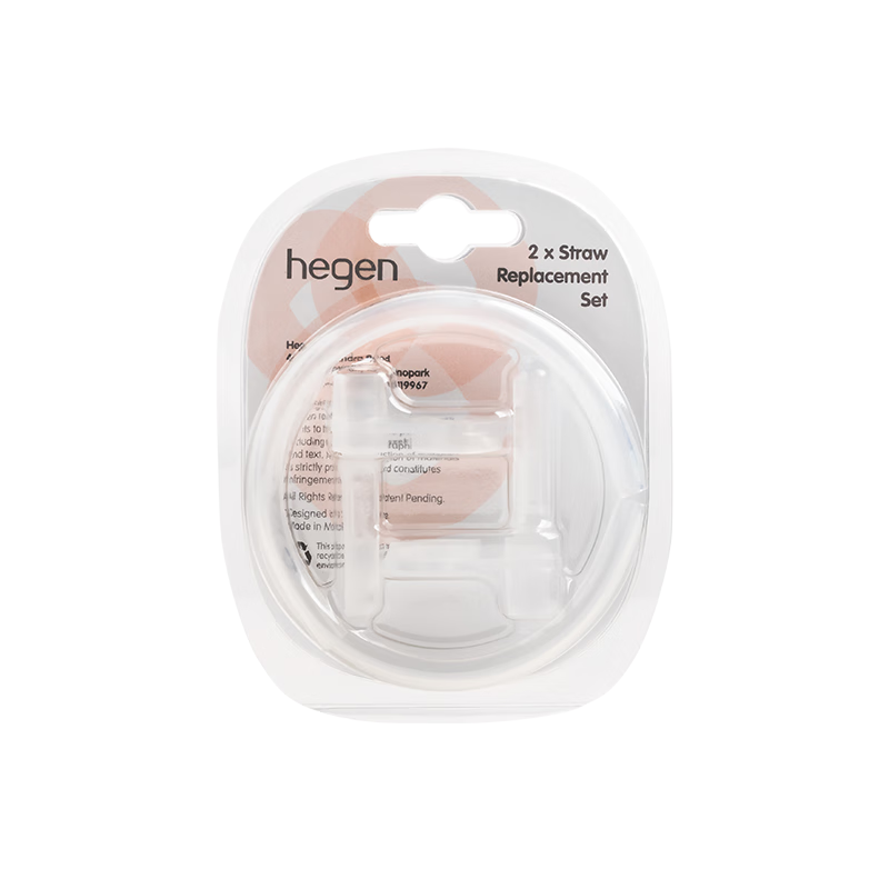 HEGEN海格恩儿童吸管杯吸嘴吸管通用配件1-3岁直饮喝水杯配件