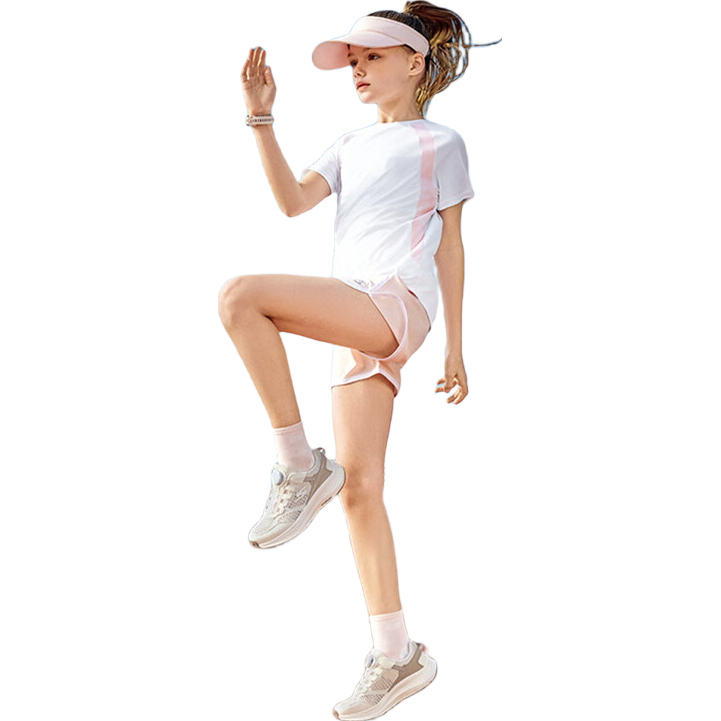 Skechers斯凱奇兒童春夏網(wǎng)面透氣旋鈕運(yùn)動(dòng)鞋女童休閑鞋303973L