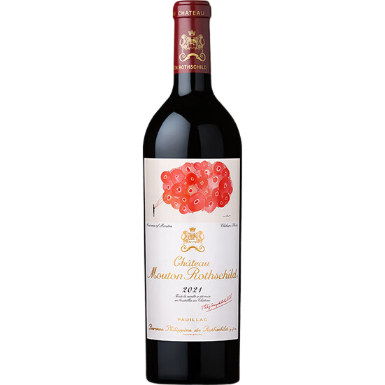 木桐酒庄（Chateau Mouton Rothschild）正牌 2021年 干红葡萄酒 750ml 进口红酒