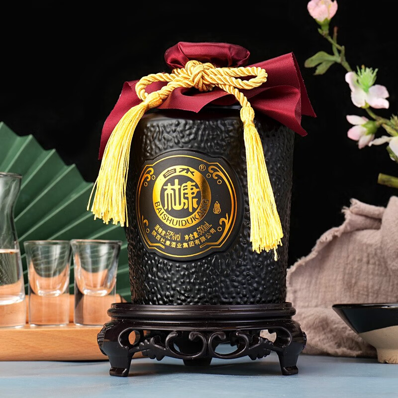 白水杜康（BAISHUIDUKANG）蓝花瓷古法陈酿52度500ml*6瓶整箱纯粮酿造请客送礼宴请 52度 500mL 6瓶