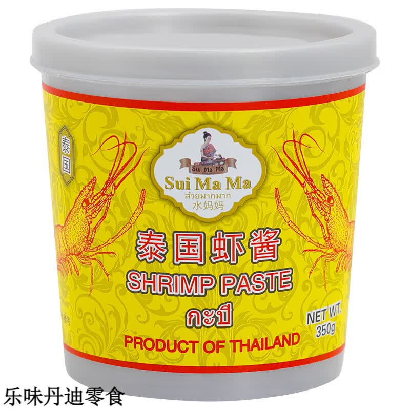 水媽媽泰國蝦醬炒空心菜調(diào)料泰式炒飯炒菜烹飪醬料350g