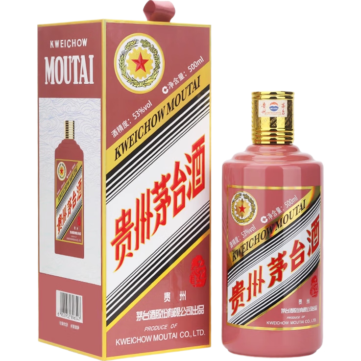 MOUTAI/ę́ ����������Ф����� 53�� ������ 500ml 1ƿ 2181Ԫ