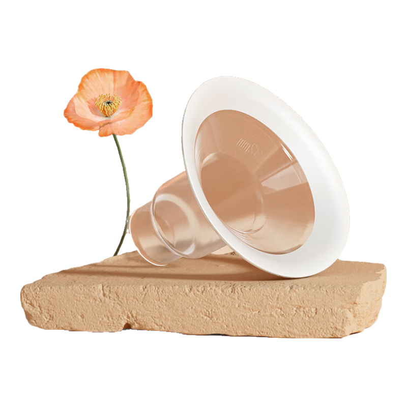 新貝吸奶器配件 32mm小白圈喇叭口8569-5