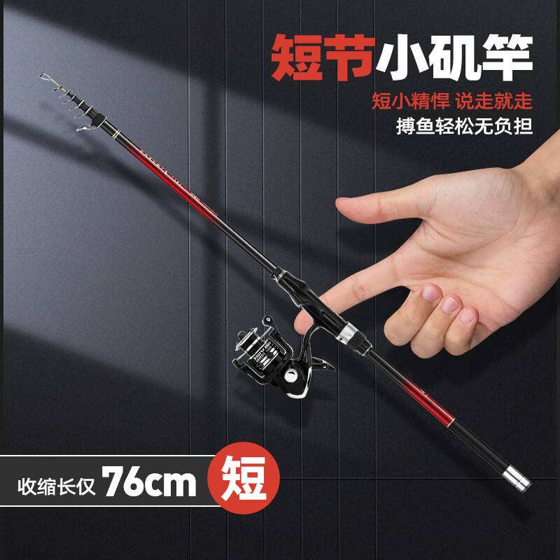 達瓦帝倫威達瓦軟尾小磯竿短節(jié)磯釣竿岸拋筏釣竿套裝碳素迷你磯桿滑漂 2.4m 【1號短節(jié)軟尾】原裝竿稍-不含輪