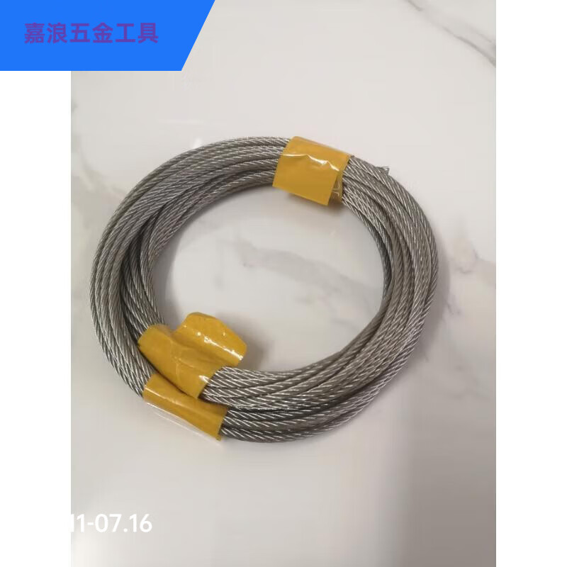 芙蓉花养殖场猪场卷帘机专用配件304不锈钢钢丝绳  软直径3毫米mm 12