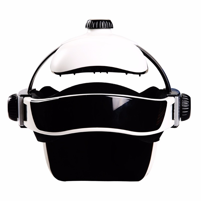 诺泰（Nuotai）头部按摩器按摩仪  按摩头盔 头皮按摩器  电动脑部按摩仪 蓄电款-Y10-3(锂电充电+MP3下载)