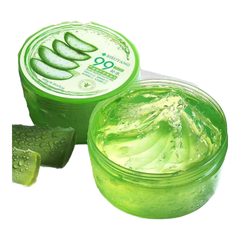 碧素堂蘆薈修護(hù)舒緩凝膠免洗睡眠面膜補(bǔ)水保濕抗皺曬后修復(fù)熬夜抗痘面霜 買(mǎi)2+1【三盒療程裝】