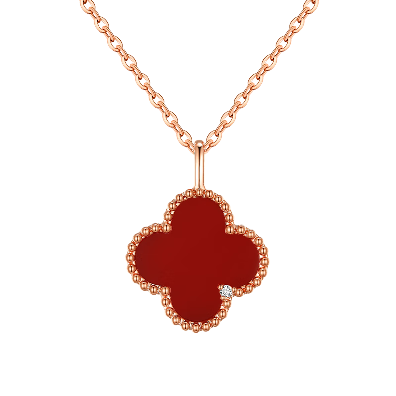 ��������ʯ��׹ õ��18K��������Ҷ�ݺ���������������� D08425 437Ԫ