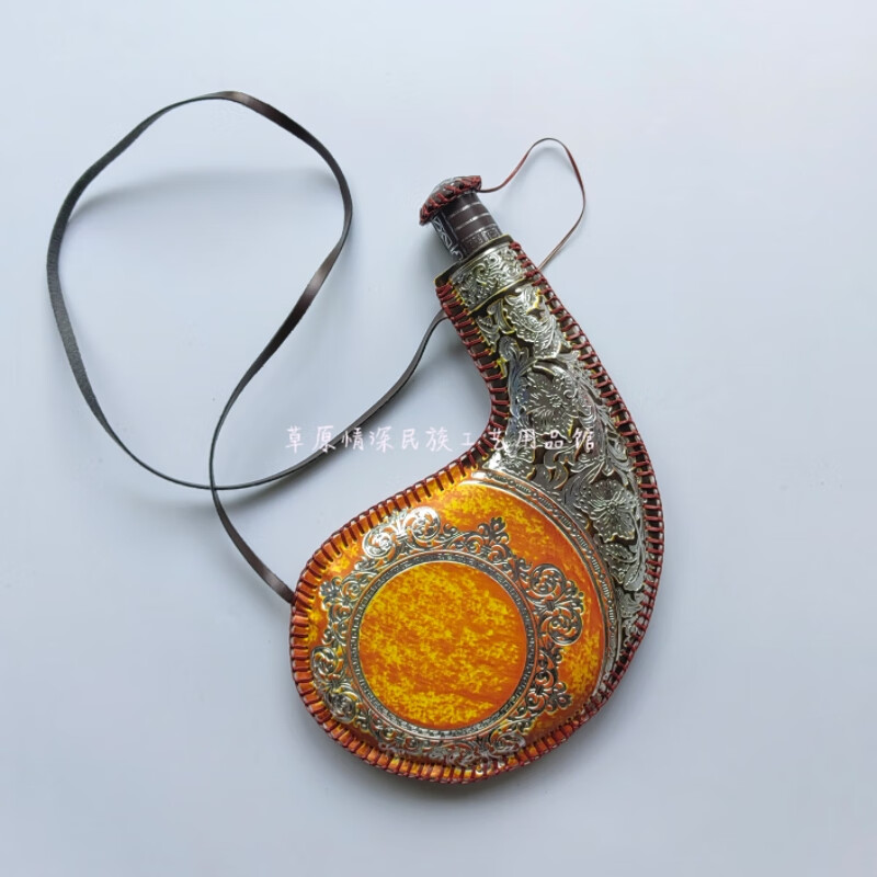 胖东來品质水壶皮囊蒙古皮囊酒囊酒袋水袋皮壶少数民