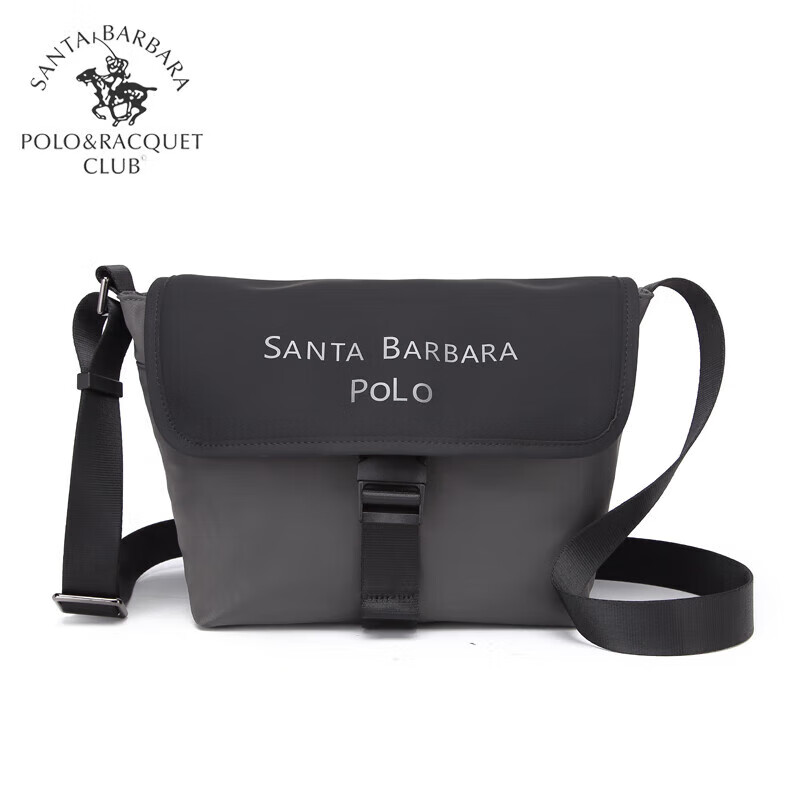 圣大保罗(santa barbara polo & racquet club)男包单肩斜挎包大容量
