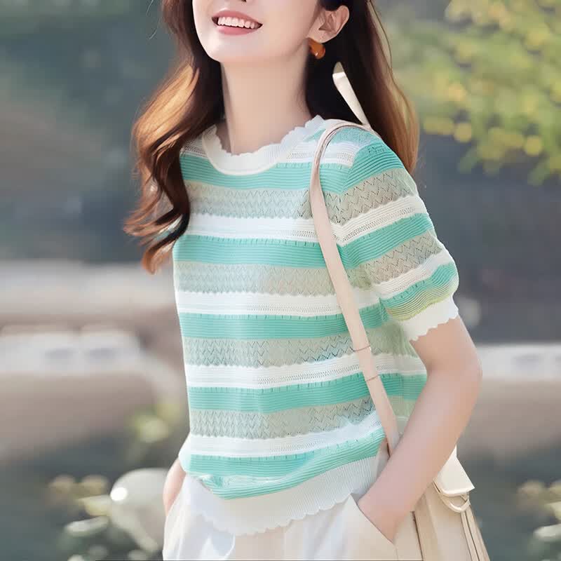 萧遇（XIAOYU）2026年夏季最新款潮流短袖t恤女士装高端洋气正肩半袖休闲上衣服 粉色 均码 85-140斤