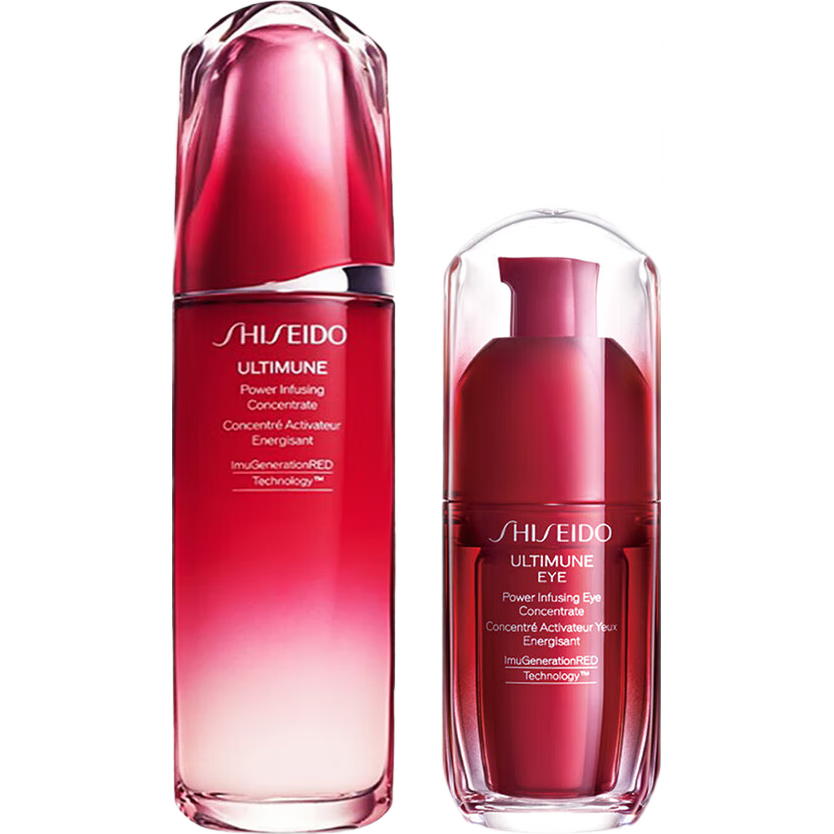 资生堂红腰子套装(精华100ml+眼霜15ml) 护肤品生日礼物