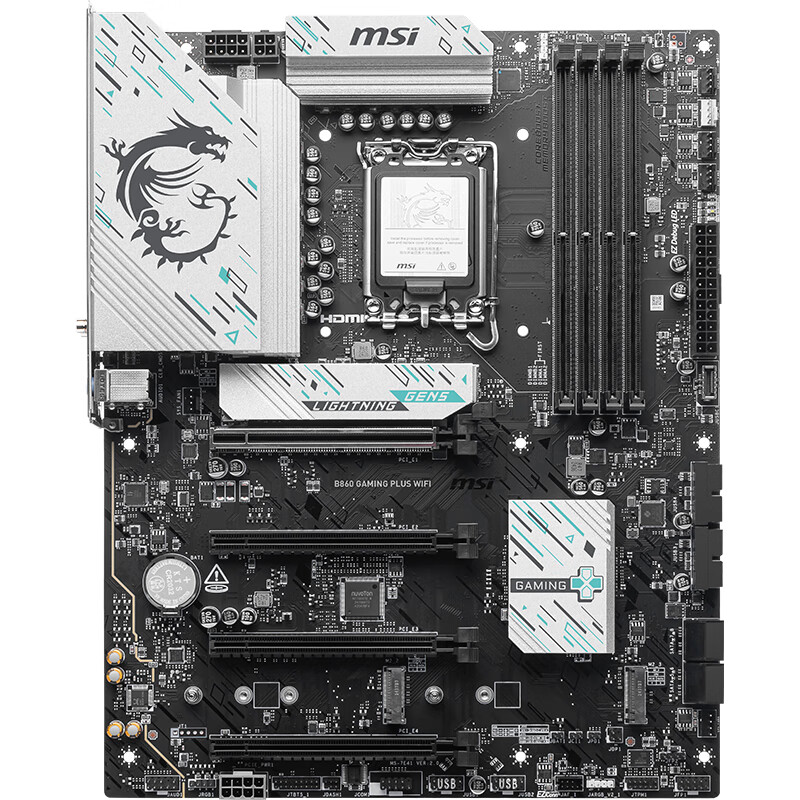 微星 B860 GAMING PLUS WIFI7 5G网口 图 3