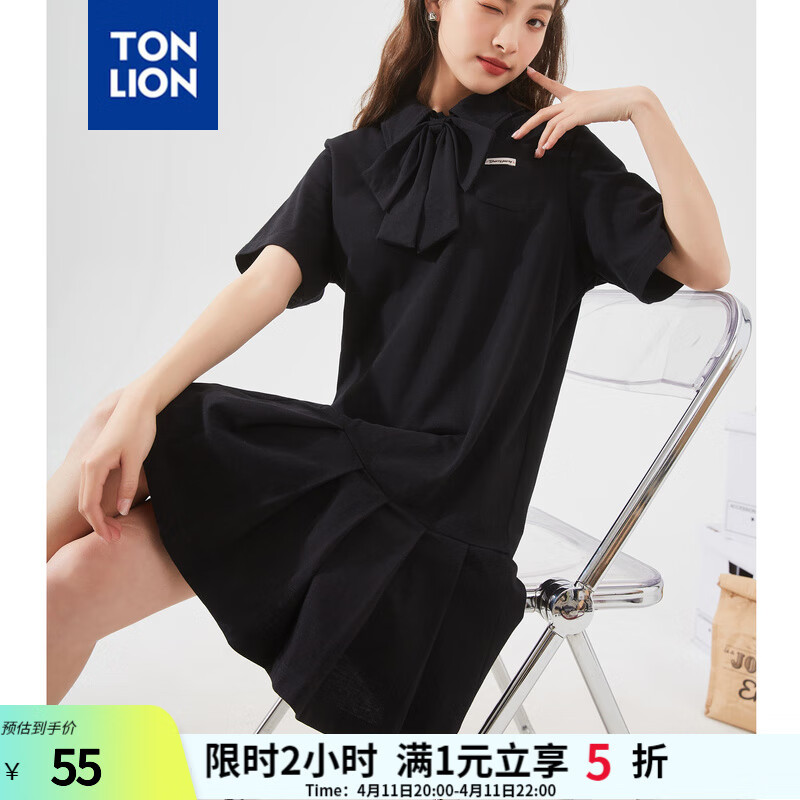 ��ʨ�����¿�ŮѧԺ����޶�������ȹ ��ɫ M