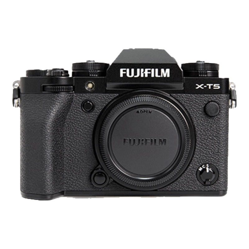 富士（FUJIFILM）富士XT5 X-T5 專(zhuān)業(yè)微單數碼相機 高清6K Vlog直播攝影攝像照相機 X-T5 復古黑  單機身 不含鏡頭 官方標配（機身+電池+肩帶）