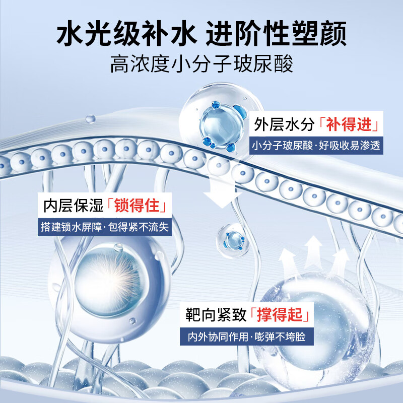 欧娅诗(OJESH) 德国进口玻尿酸提拉紧致次抛精华液 高保湿锁水 嘭弹水嫩安瓶0.8 7ml