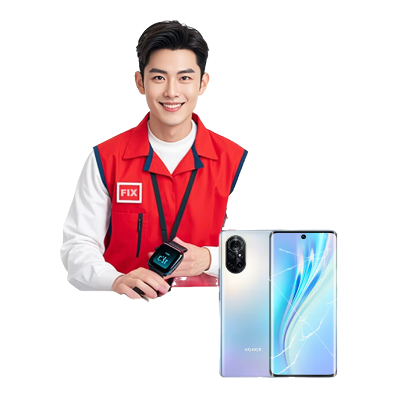榮耀手機(jī)數(shù)字系列維修更換外屏屏幕總成后蓋進(jìn)水不開機(jī)數(shù)據(jù)恢復(fù) 榮耀 20 更換屏幕（免費(fèi)取送）