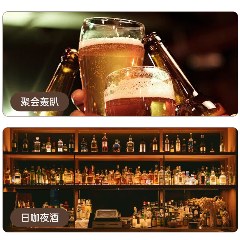 双合盛12.5°浓醇精酿德式小麦啤酒 马口铁1L*6罐