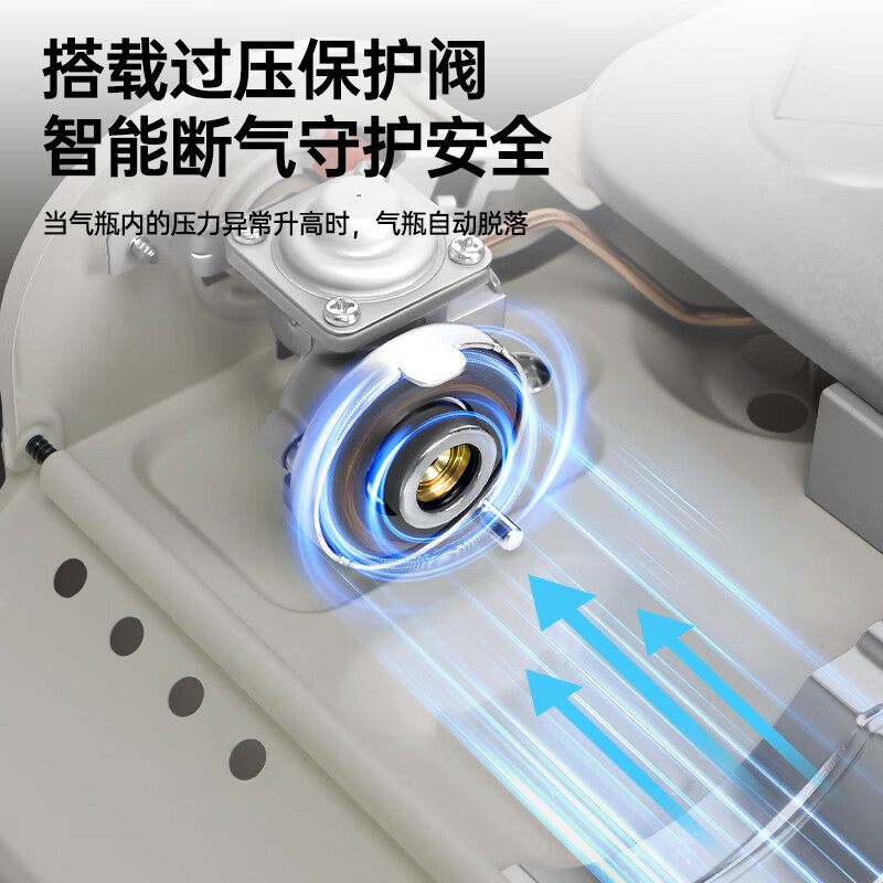 岩谷户外卡式炉卡磁炉瓦斯炉家用火锅炉具烧烤炉子野炊卡斯炉燃气灶 超值野炊套箱【白色】