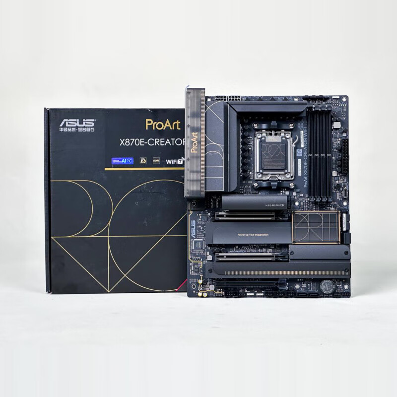ASUSAasu/华硕 PROART X670E X870E-CREATOR WIFI创艺主板搭配9800X3D TUF GAMING X870-PLUS WIFI
