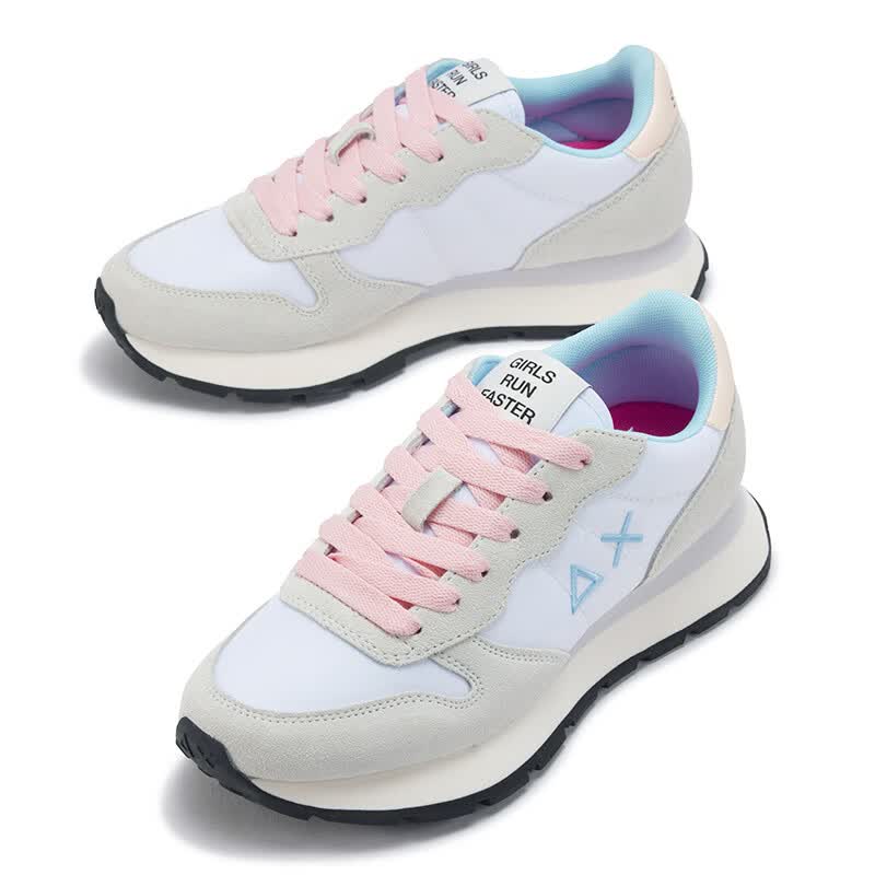 Sun68女鞋轻便减震跑步鞋 Z35201-01 白色 38