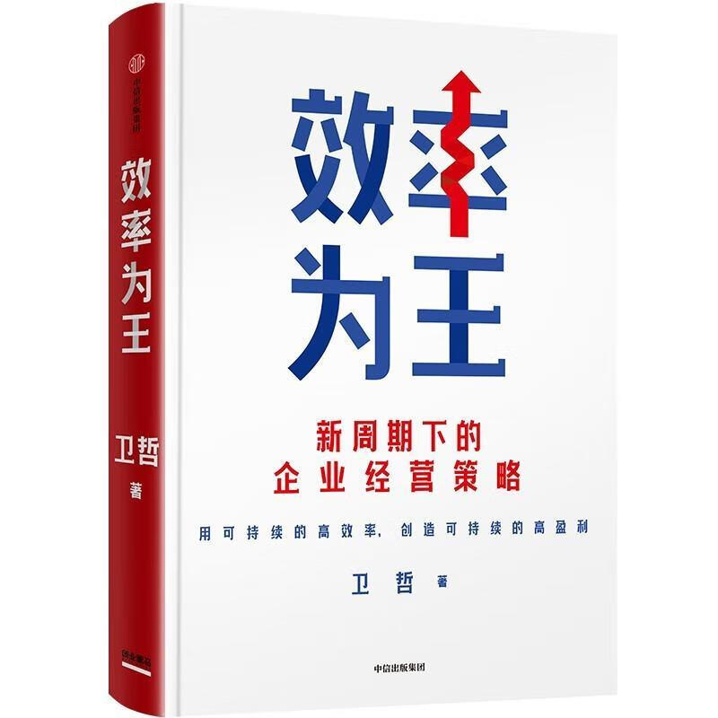 效率为王卫哲中信出版集团股份有限公司9787521773064 管理书籍