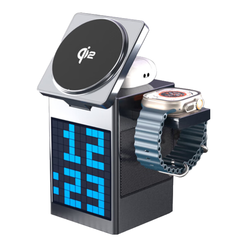 areshQi2һ߳magsafeƻ17/16/15iWatch s11ֱ֧ʱ QI2֤ʱӣӣͨء